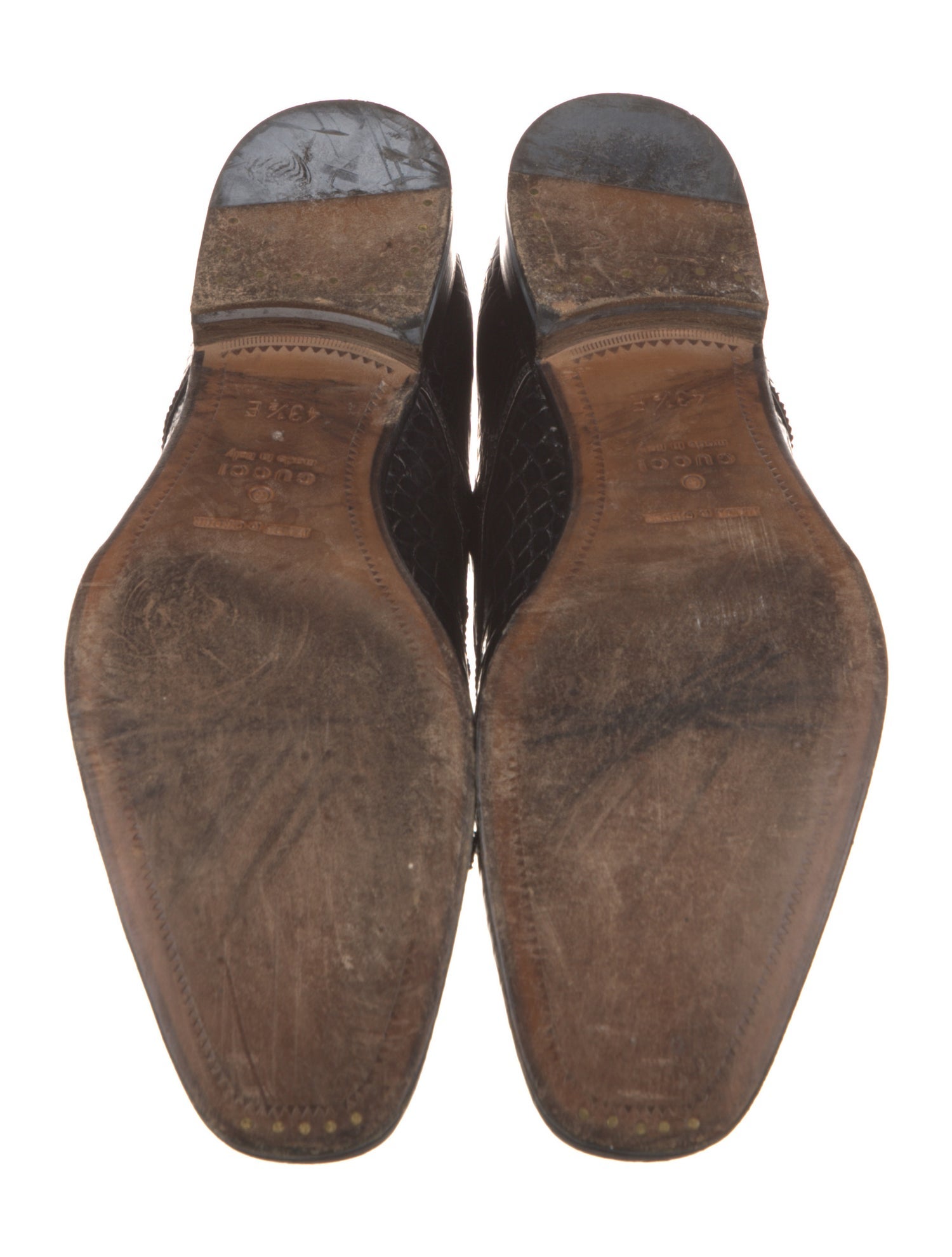 Gucci Leather Monk Straps